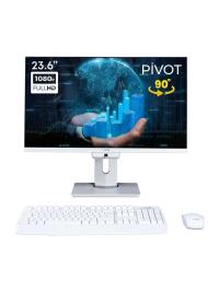 Turbox TAX1310 I7-1265U 32GB DDR4 1TB NVMe SSD 23.6 inç FHD Pivot Webcam WiFi All in One AIO - 1